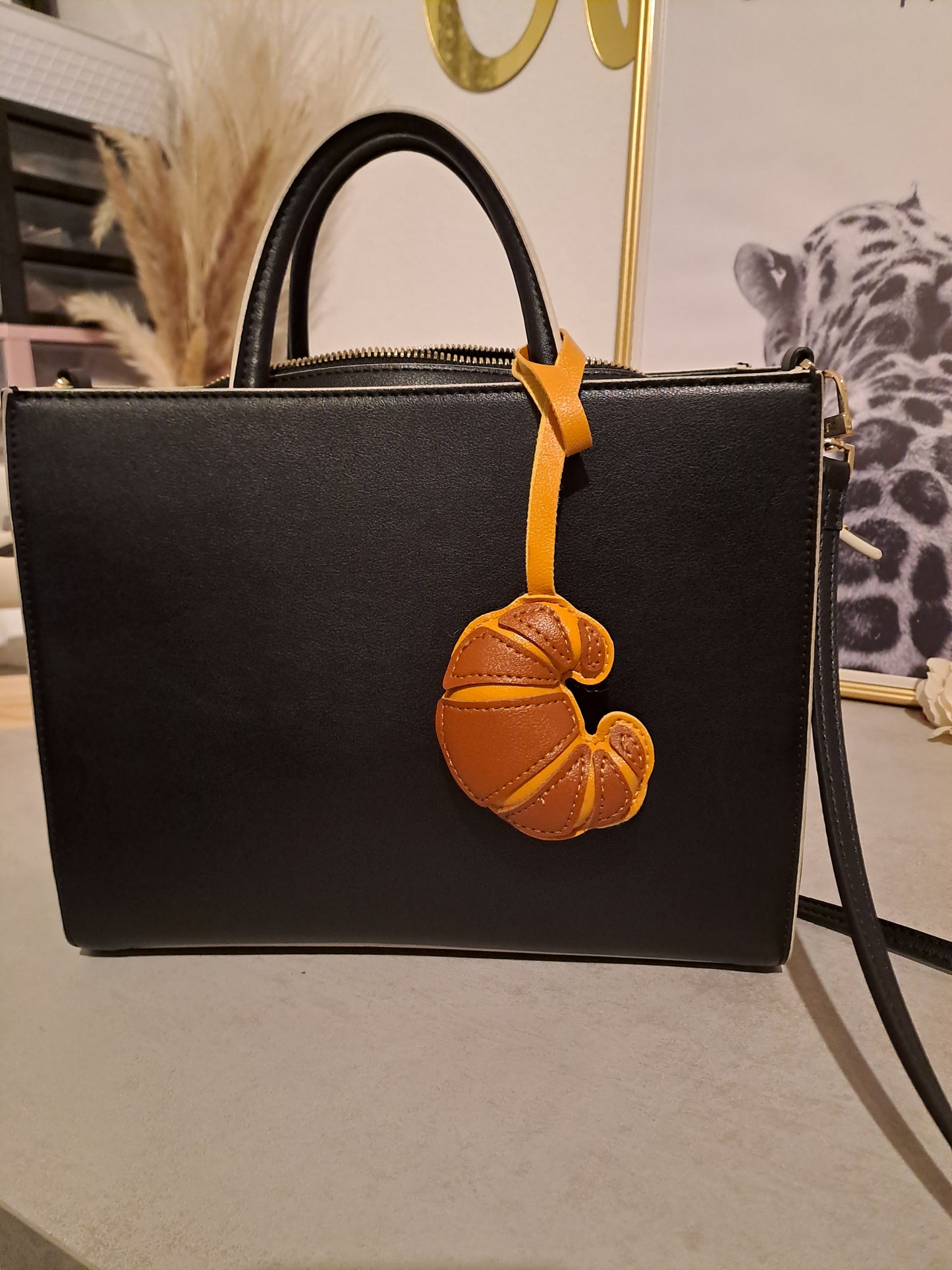 Ciondolo borsa Croissant