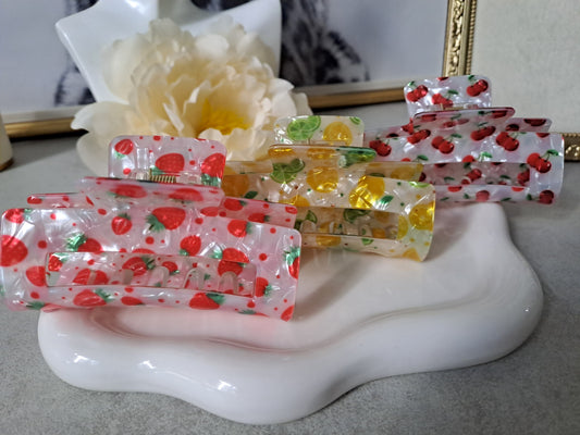 Pinza per capelli Frutti