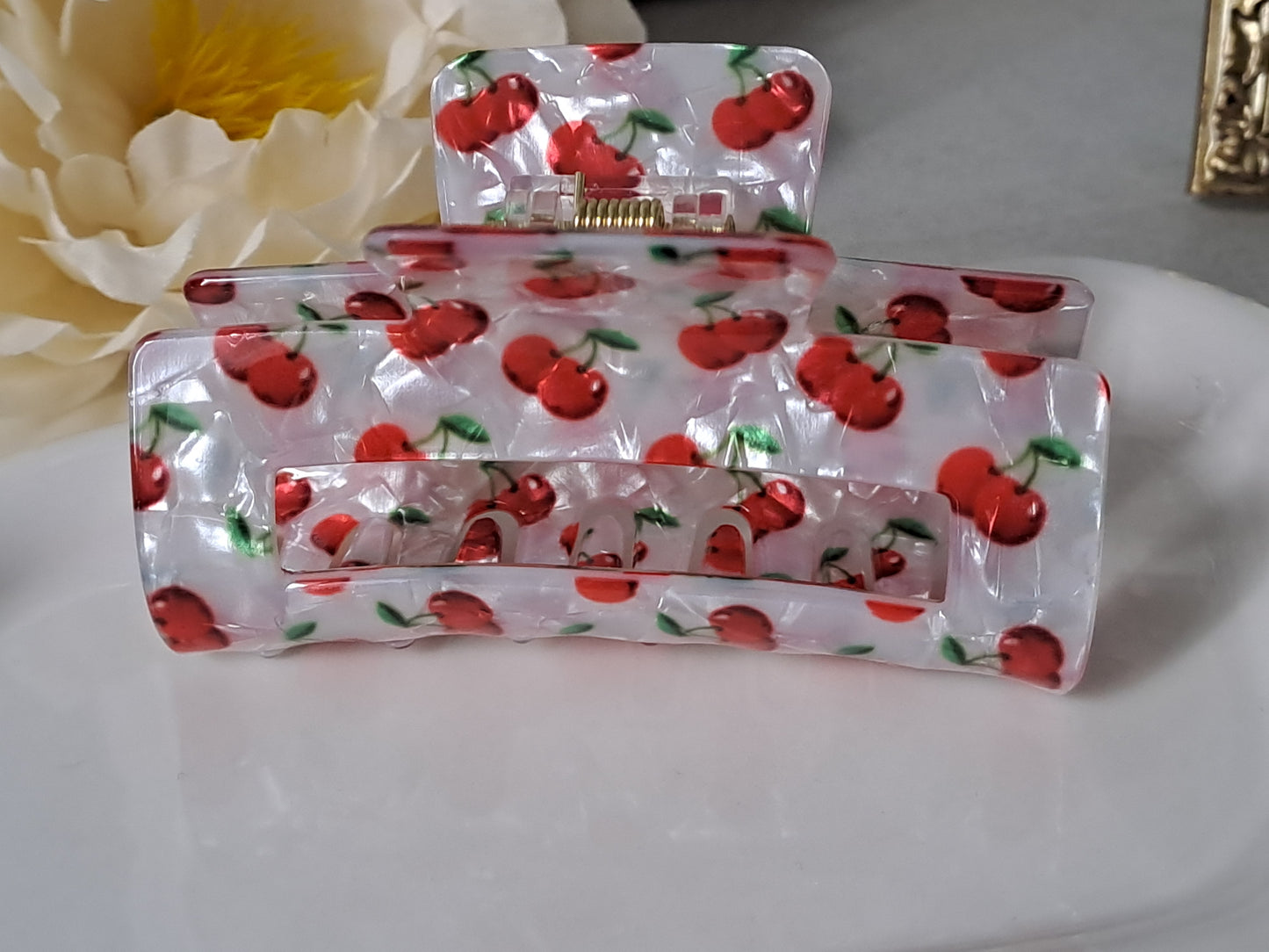 Pinza per capelli Frutti