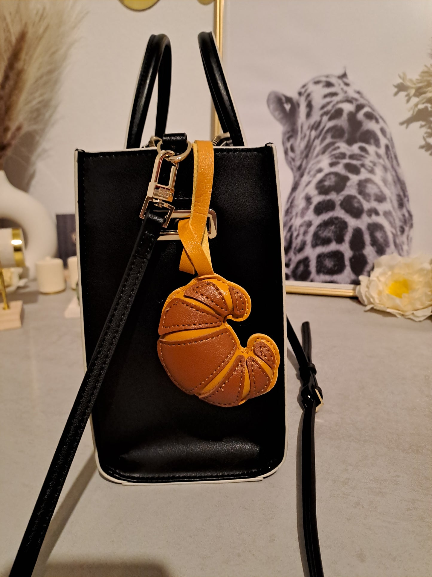 Ciondolo borsa Croissant